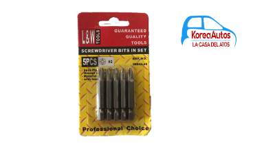 JUEGO DE PUNTAS PHILIPS LARGAS