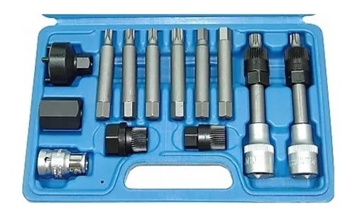 EXTRACTOR DE ALTERNADOR X13PCS CAJA ROJA SRUNV FERRE - 09039