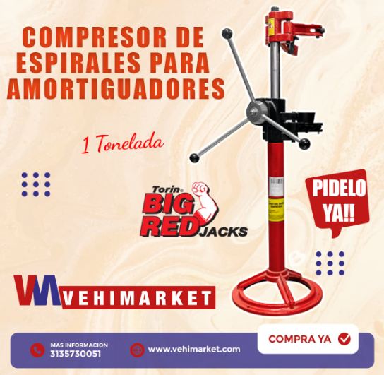 COMPRESOR DE ESPIRALES PARA AMORTIGUADORES