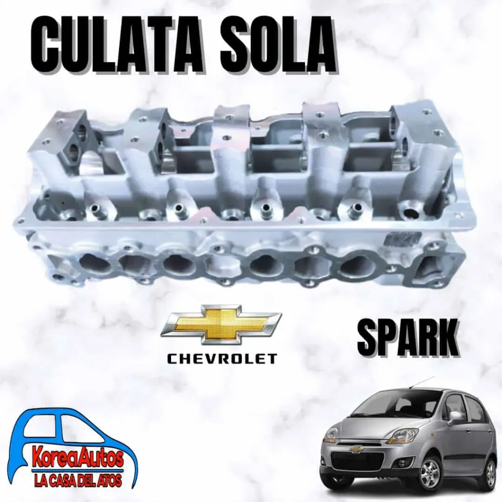 Culata Spark Cronos 7/24 Sola 1000 Con Guias Y  Asientos  0001394