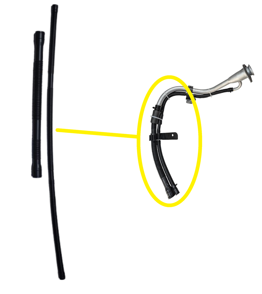 MANGERAS CUELLO LLENADO GOLLETE REPARACION AVEO X2 COMBUSTIBLE GASOLINA