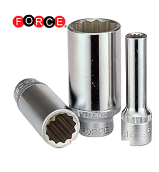 CUBO CROMADO 12 PUNTOS LARGO 11MM