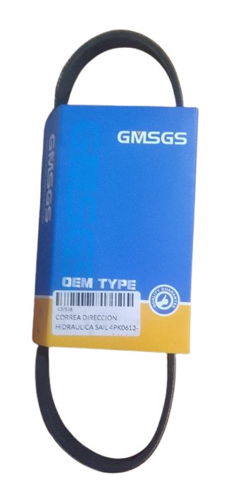 CORREA DIRECCION HIDRAULICA SAIL 4PK0613 MARCA GMSGS 24100556