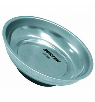 BANDEJA MAGNETICA REDONDA 15 CM DE DIAMETRO - SURTEK - 107361