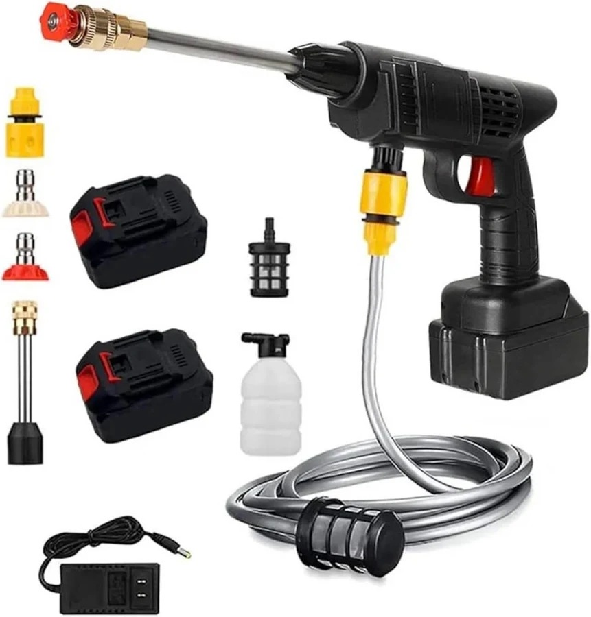 [X11936] HIDROLAVADORA PORTATIL INALAMBRICA  2 BATERIA