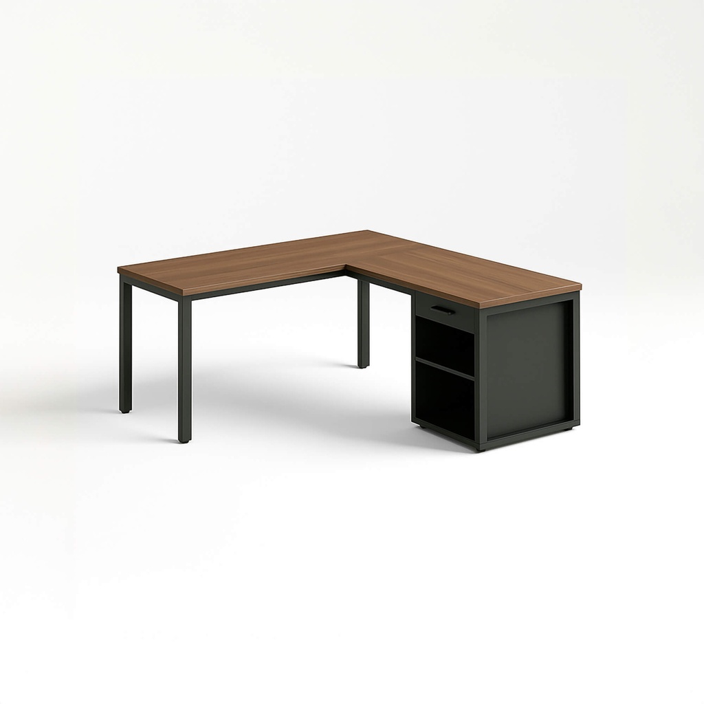 [FURN_1118] Escritorio En L Con Asiento A La Izquierda