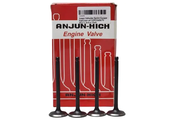 [C11172] Juego Valvulas Sprint Escape Injeccion x4 1291560b70 Marca Anjun High