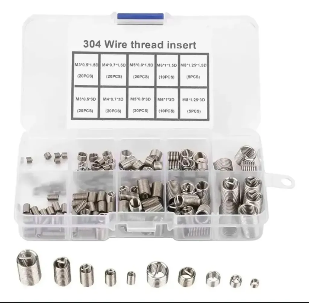 [X11970] HELICOIL 150PCS M3-M8 304
