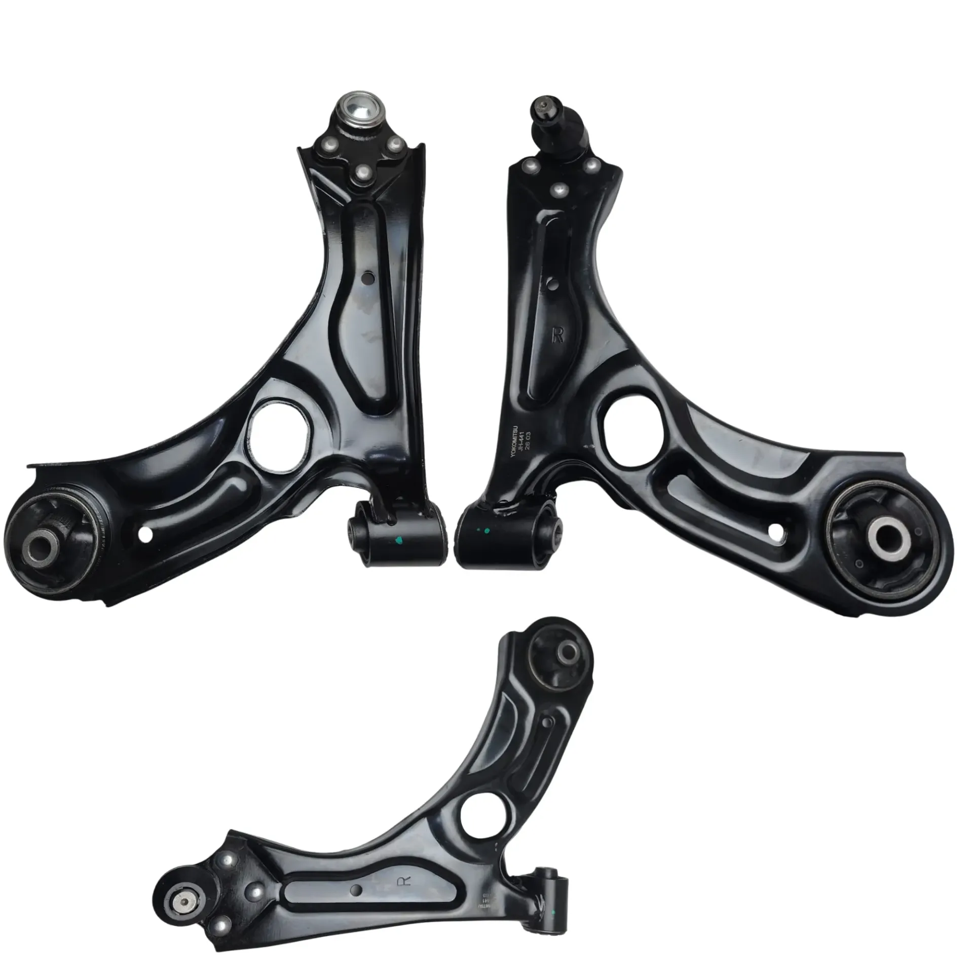 [C11193] Tijera Inferior Sonic Derecha Con Buje Con Rotula  2013-2016 Onix 2013-2016 Cobalt 2013-2018 7111813001 Marca Yokomitsu