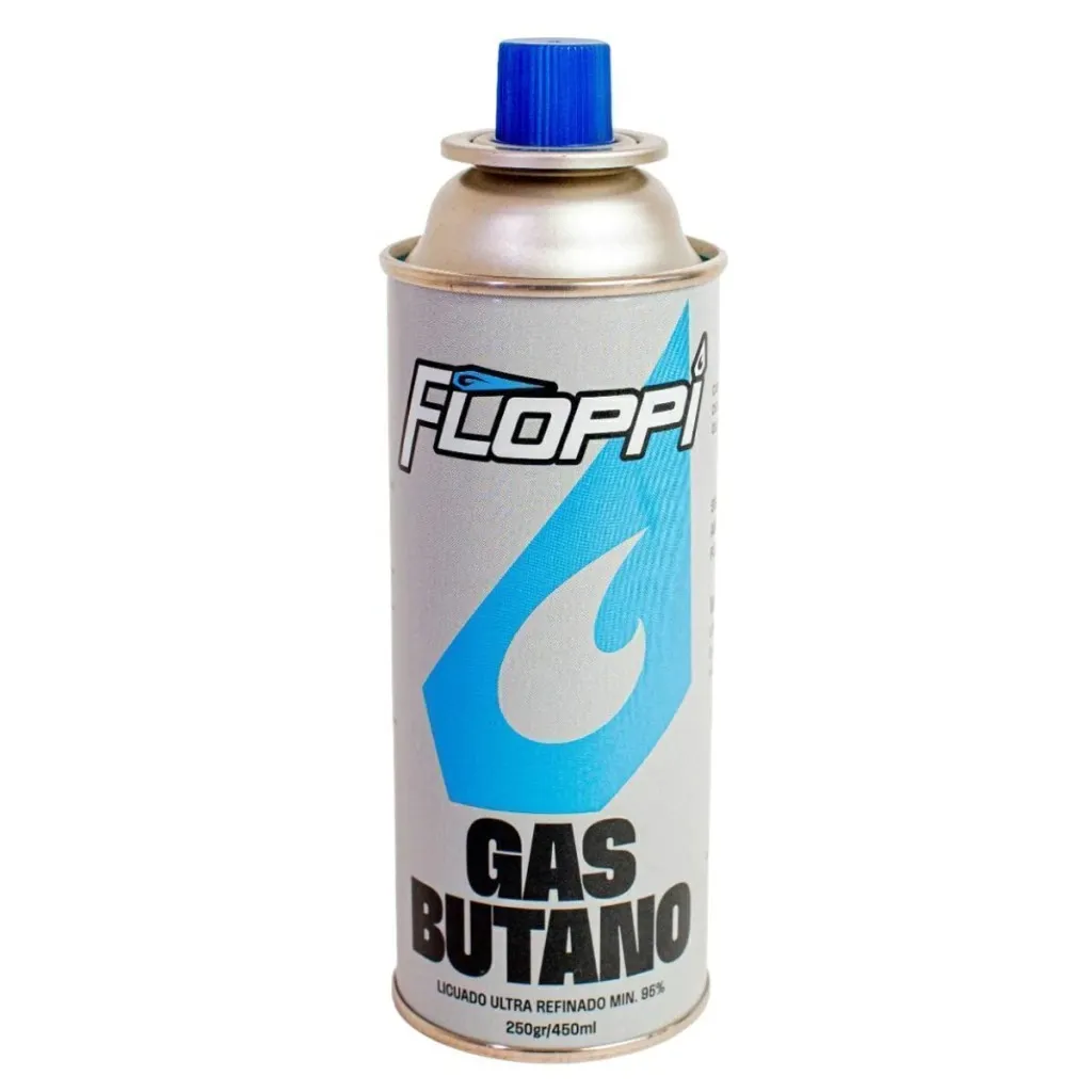 [X11976] PIPETA GAS BUTANO RECARGABLE FLOPPI 250G - 11350 FERRE