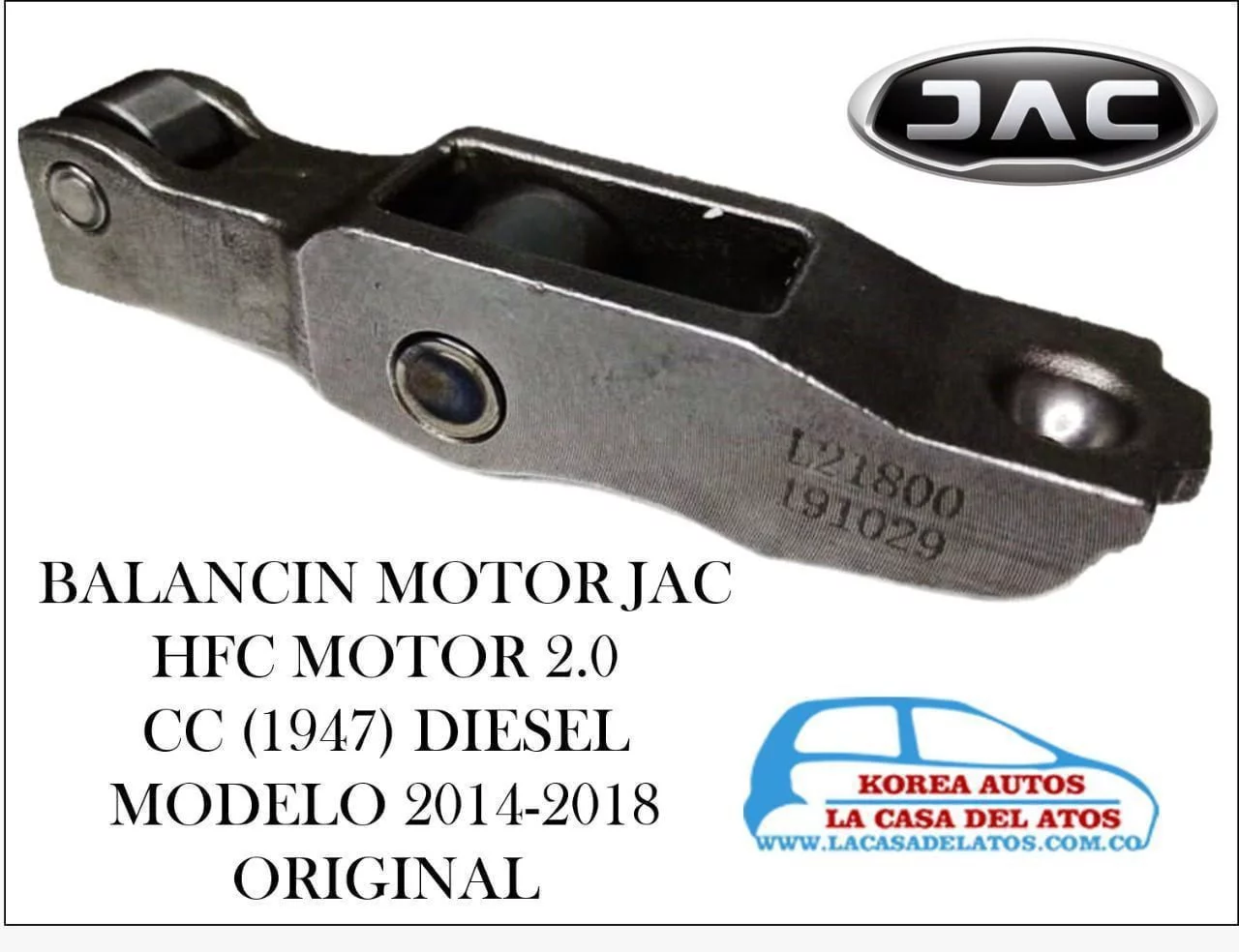 Balancin Motor Jac Hfc Motor 2.0 Cc (1947) Diesel Modelo 2014-2018 Original  1006030Fb