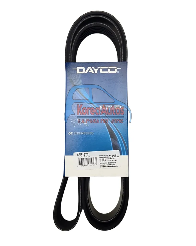 [C11223] Correa Alternador Aveo Optra 1.4 1.6 6pk1885 Marca Dayco