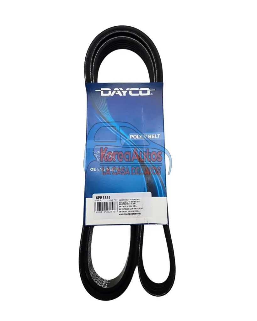 [C11224] Correa Alternador Aveo Optra 1.4 1.6 Marca Dayco 6pk1875