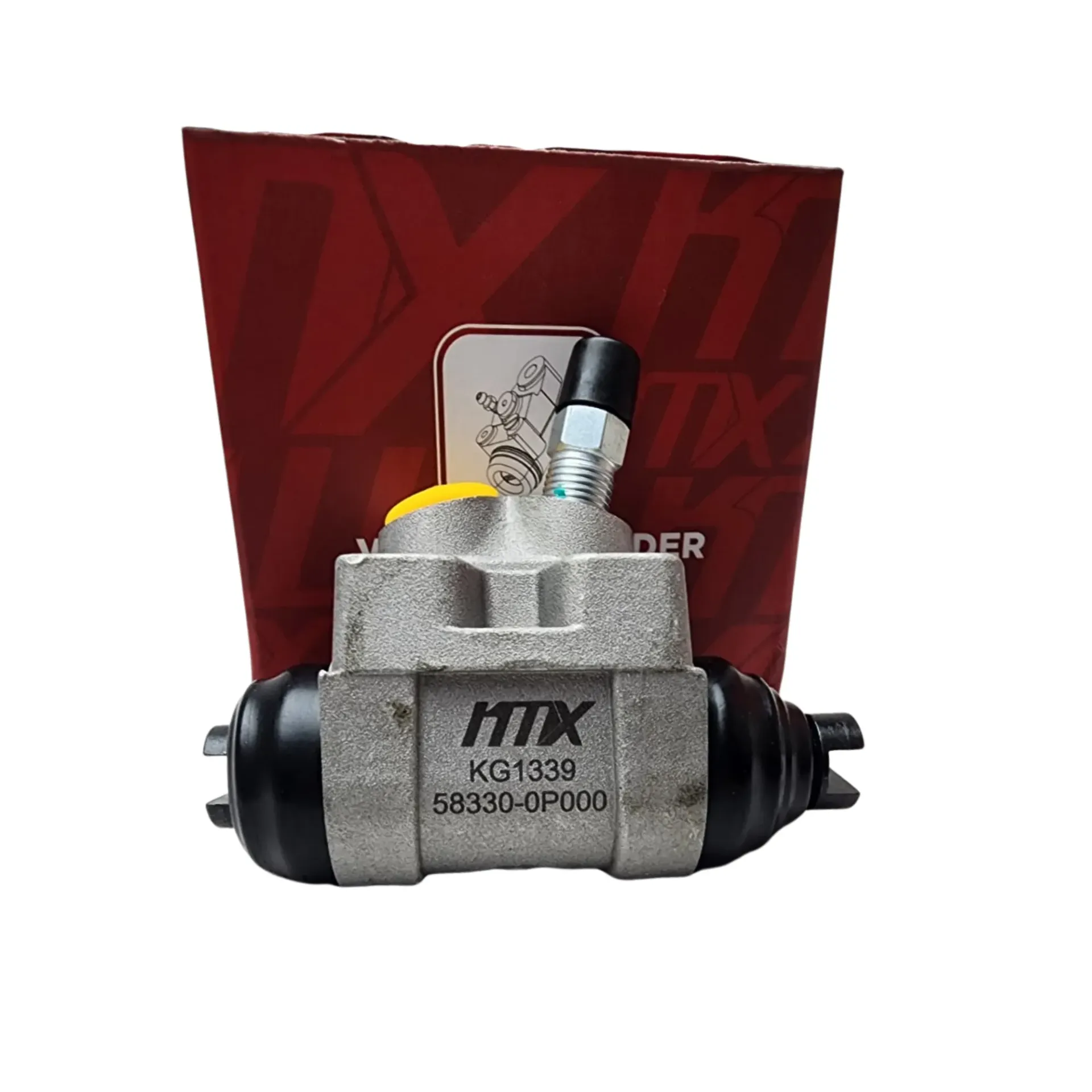 [C35152] Cilindro Freno I25 Trasero Izquierdo 2011-2018 Grand I10 Kia Rio Spice Rio 2011-2017 Attitude 2012 Marca Kmx 58330-0p000
