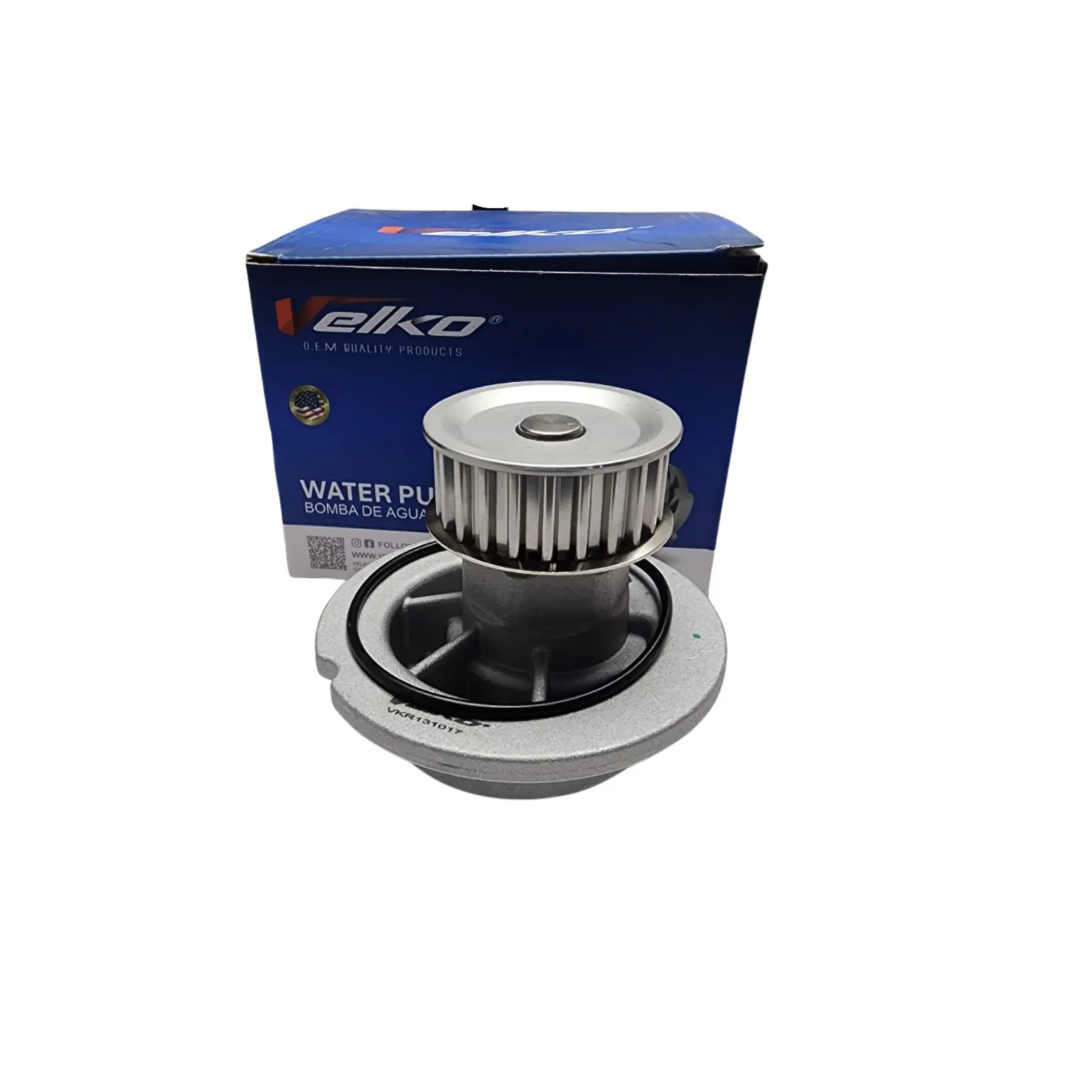 Bomba Agua Optra 1.8 23 Dientes Desing Correa 162 Dientes Vkr131017 Marca  Velko