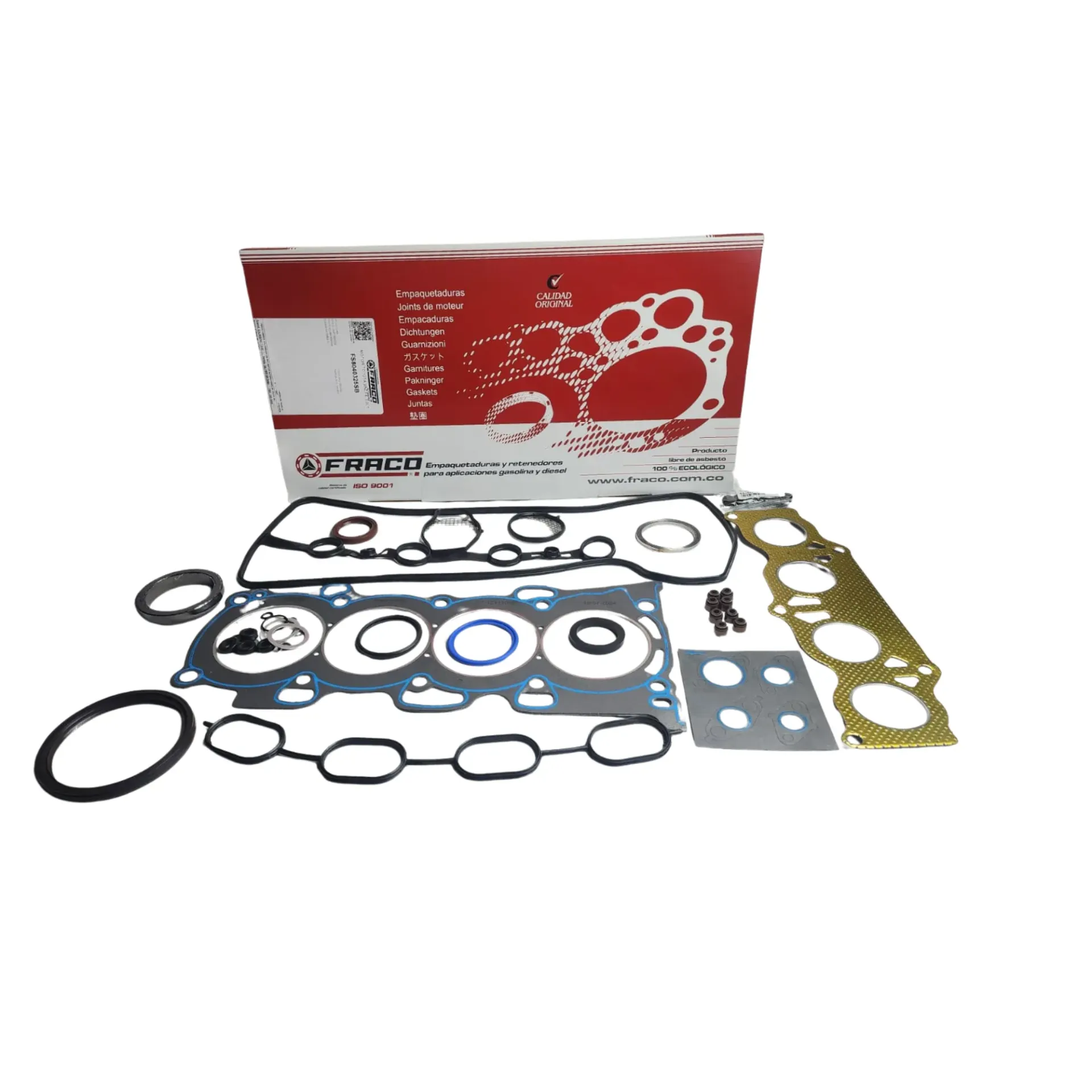 [C41111] Empaquetadura Motor Toyota Rav 4 2az Fe 2.0 lt Fs8040325sb Empaque Culata  Albestado