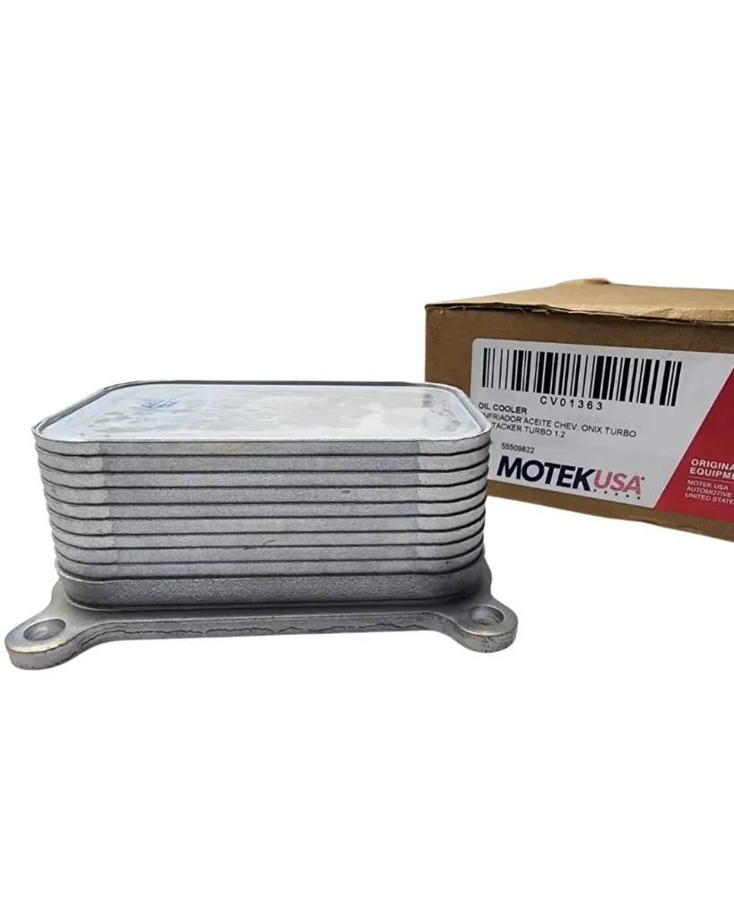 [C11261] Enfriador Aceite Onix Turbo 1.0 Tracker Turbo 1.2 55509822 Marca Motek Usa Cv01363