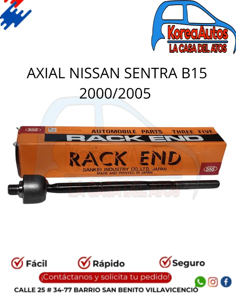 AXIAL NISSAN SENTRA B15 00/05 2 - 555 JAPON