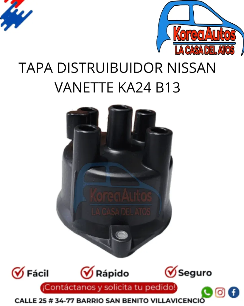 Tapa Distribuidor Nissan Vanetta KA24 B13 92-95 - CENTURY JAPON - 22162-40f10