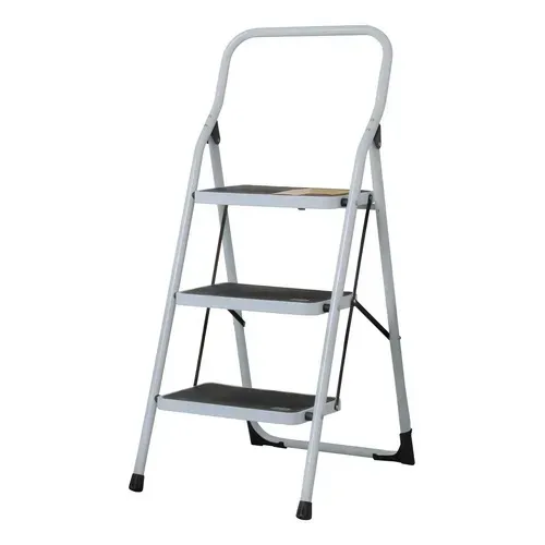 Escalera Tubular Plegable 3 Peldaños Truper