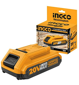 BATERIA ION LITIO 20V MULTIHERRAMIENTAS 2, 0AH CON INDICADOR LED