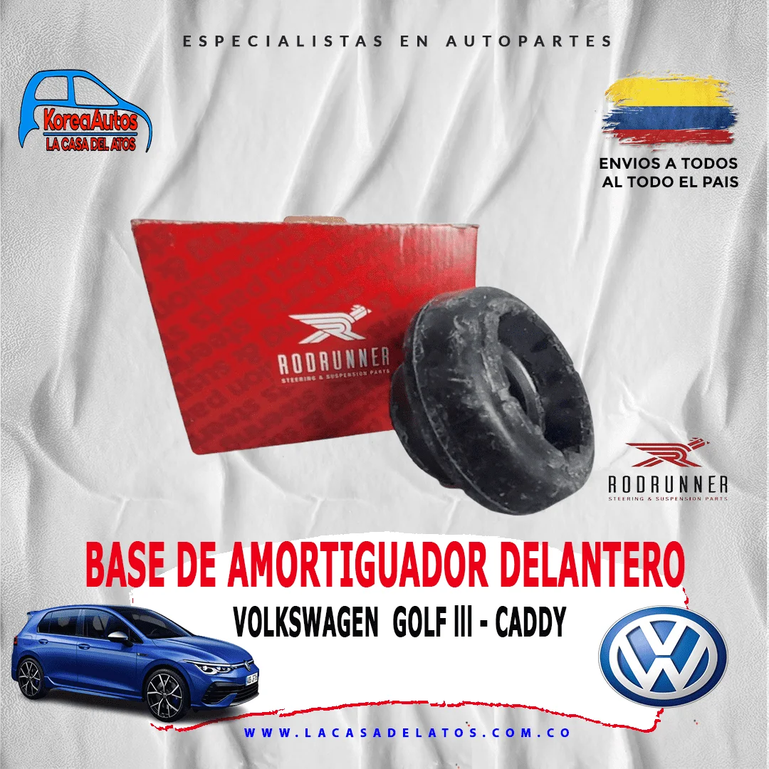 [97021] Base Amortiguador Delantero (Sin Rodamiento) Marca: Rodrunner Vw4479