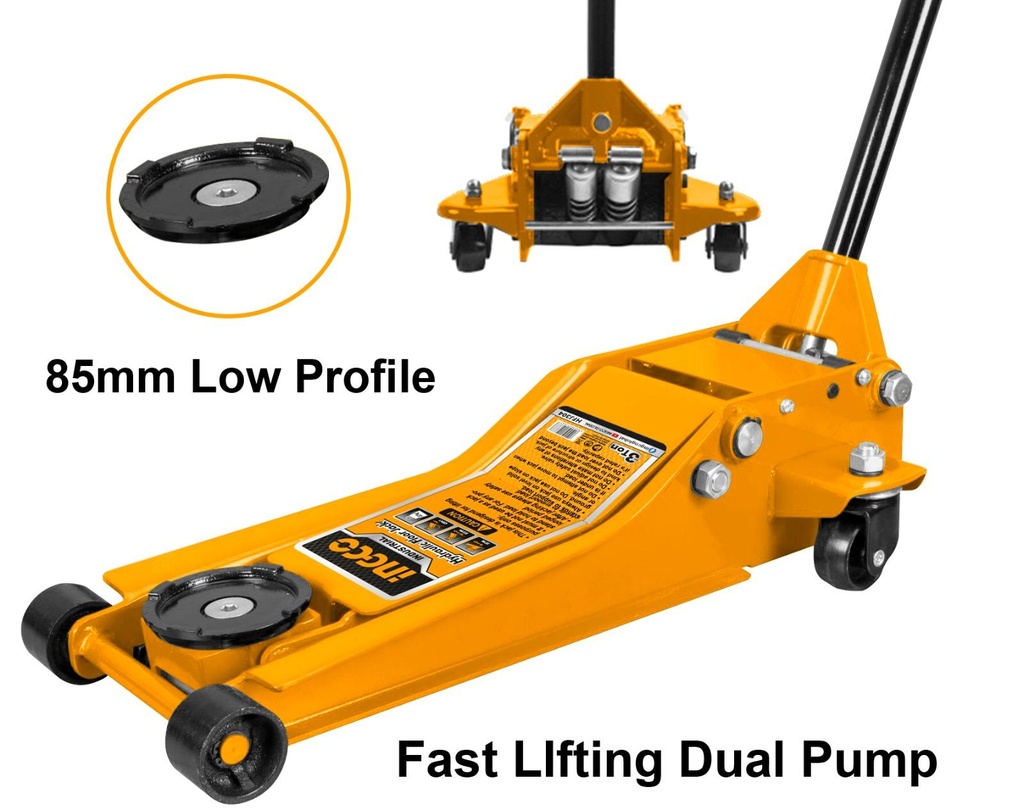 GATO TIPO ZORRA 3 TON INGCO 85-515MM - HFJ304