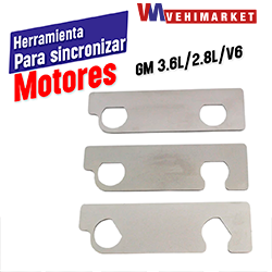 HERRAMIENTA SINCRONIZACION MOTORES GM 3.6L/2.8L/V6