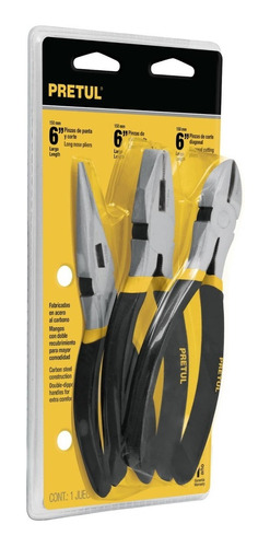 JUEGO DE ALICATES 3 PIEZAS