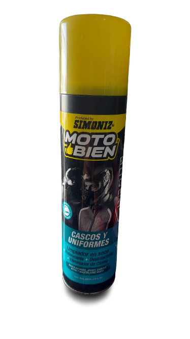 LIMPIADOR EN SECO PARA CASCOS Y UNIFORMES