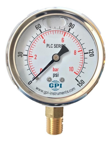 MANOMETRO DE 0-150 PSI