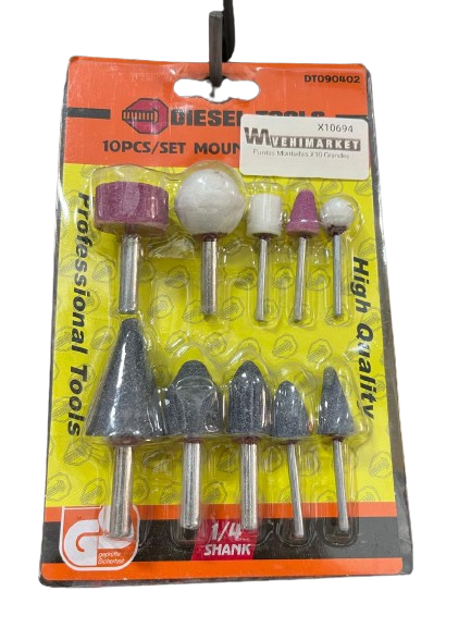 PIEDRAS MONTADAS X10 GRANDE DIESSEL TOOLS