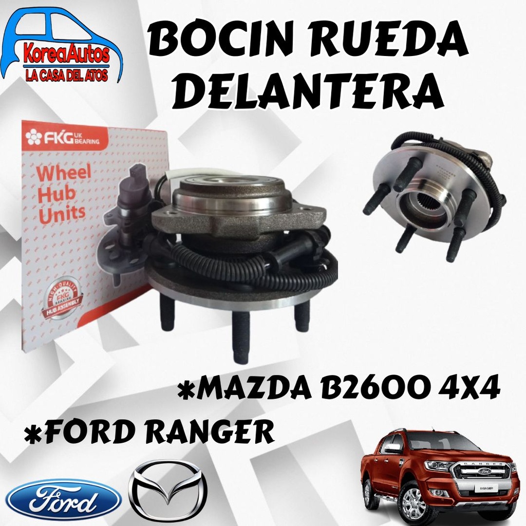 [90247] Bocin Rueda Delantera Ford Ranger Mazda B2600 4X4 F9612