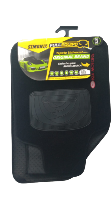 TAPETE UNIVERSAL FULL EQUIPO KIA MOTORS