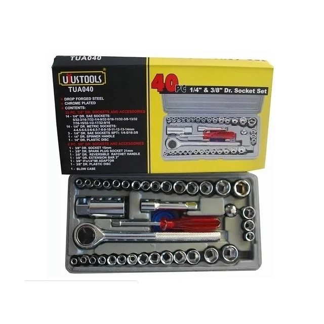 JUEGO DE RACHET 40PCS X20 SET TAIWAN