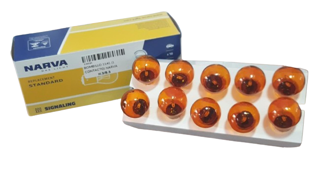 [E3013A] BOMBILLO 1141 (1 CONTACTO) NARVA P21W12V21W