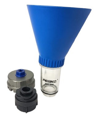 EMBUDO ACEITE + LLAVE ACEITE VOLKSWAGEN