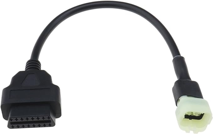 [X01020] CABLE ADAPTADOR DE 6 PINES A OBDII 16 PIN CABLE DE DIAGNOSTICO OBD2  KTM MOTOCICLETA ACCESORIOS DE M vc519