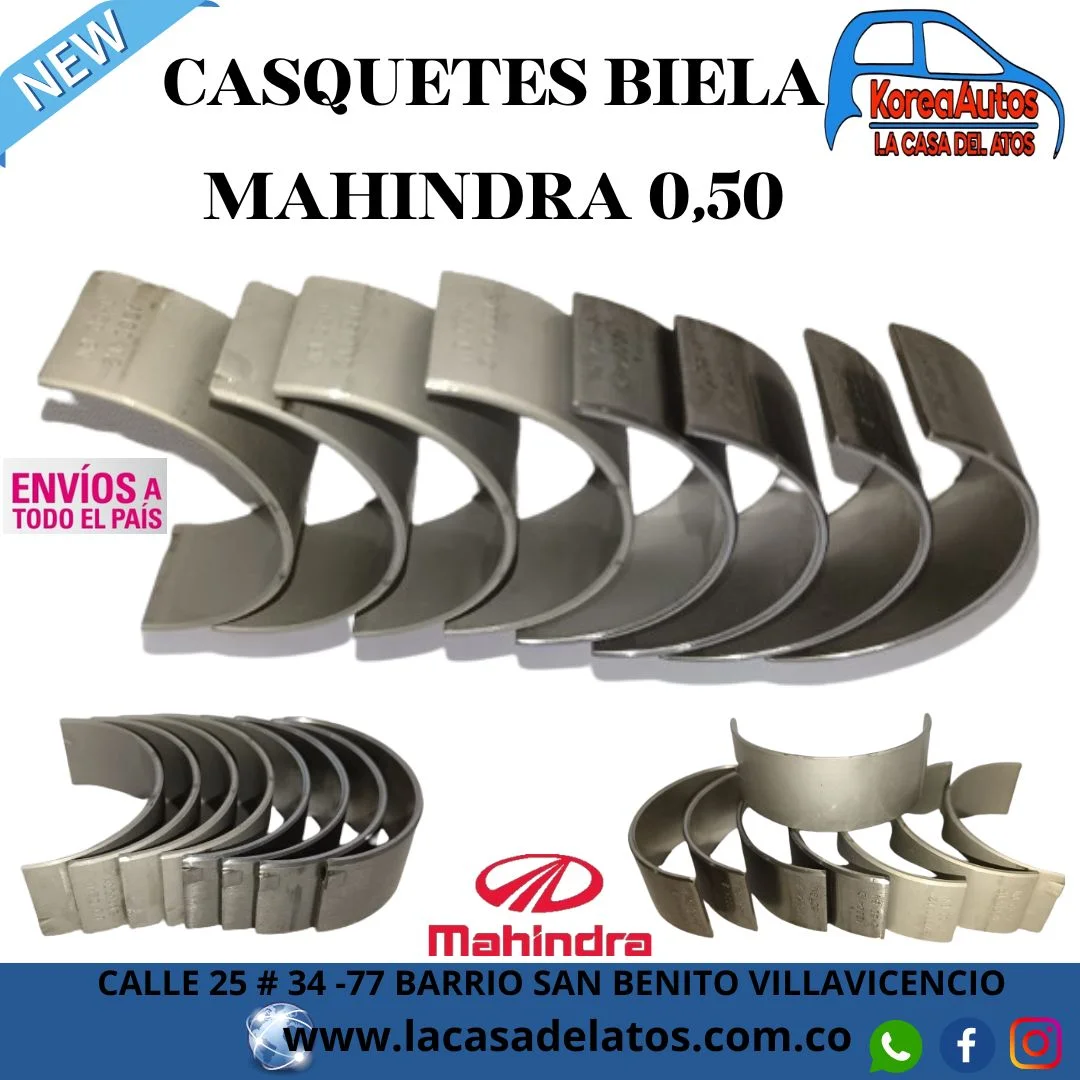 Casquetes Biela Mahindra 0,50 0312Bm0510N