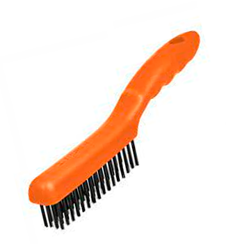 Cepillo M/Pasta Naranja Acero 4*16 Lineas Diessel Tools