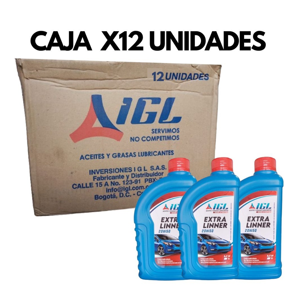 [C9127A] Combo Caja Aceite Motor 5W30 Por 1/4 Por 12 Und - Igl  A125W30C