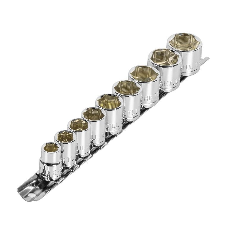 Copa 3/8 Corta 9 Pcs (8-20Mm) Srunv - 12689 Ferre