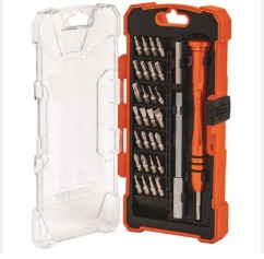 [14162G] Destornillador De Joyero Con 30 Puntas Y Extension - Truper
