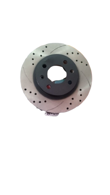 Disco Freno Grand I10 Izquierdo Ventilado Resistente Alta Temperatura Con Orificios De Refrigeracion  Mka Mkf (51712-0X700)