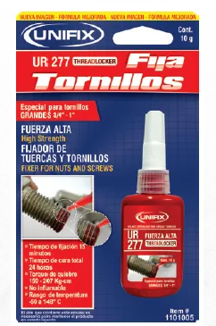 Traba Rosca 10 Ml Fuerza Alta Ferre - 08072