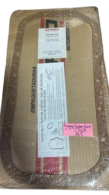 Empaquetadura Carter Excel 1500 Mk Fraco