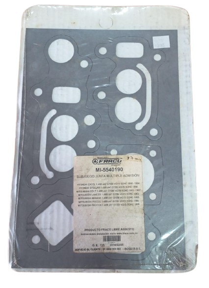 Empaquetadura Multiple Admision Excell1.3/1.5 Mk Fraco