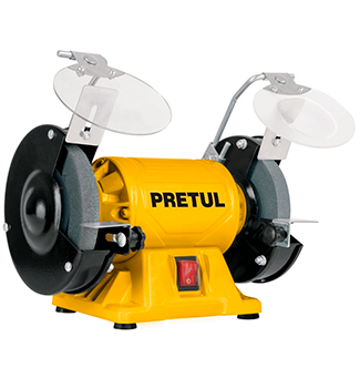 [29994] ESMERIL DE BANCO 5" 1/6 HP PRETUL