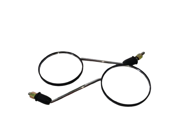 ESPEJOS CIRCULARES ROSCA 6" PULGADAS PARA BICIMOTO S5,  BRENSON EBIKE