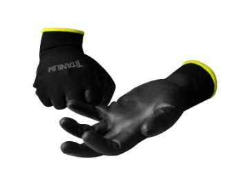 Guante Nitrilo Seguridad Negro Talla Xl-10
